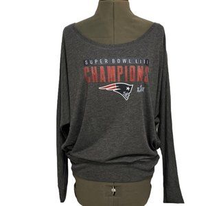 LET LOOSE By RNL New England Patriots Super Bowl LIII Champions T-Shirt NWT